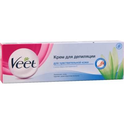 Купить veet (вит) крем для депиляции для чувствительной кожи, 100мл в Кстово