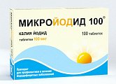 Купить микройодид 100, таблетки 100 мкг, 100 шт в Кстово