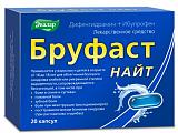 Купить бруфаст найт, капсулы 25мг+200мг 20шт в Кстово