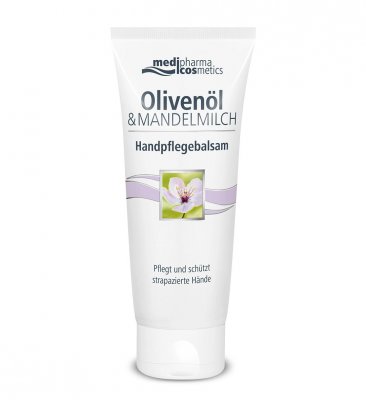 Купить медифарма косметик (medipharma cosmetics) olivenol бальзам для рук с миндальным маслом, 100мл в Кстово