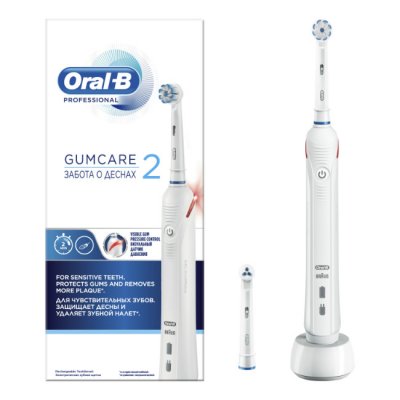 Купить oral-b (орал-би) электрическая зубная щетка professional gumcare 2/d5015232, (тип 3766) в Кстово