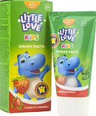 Купить little love (литтл лав) зубная паста детская сладкая клубника 2+, 62 гр в Кстово