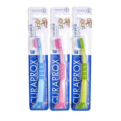 Купить curaprox (курапрокс) зубная щетка детская с гуммированной ручкой curaprox curakid 4260, 1 шт в Кстово