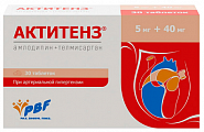Купить актитенз, таблетки 5 мг+40 мг, 30 шт в Кстово