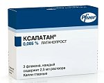 Купить ксалатан, капли глазные 0,005%, флакон-капельница 2,5мл в упаковке 3 шт в Кстово