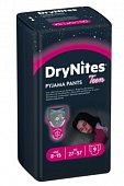Купить huggies drynites (драйнайтс) трусики одноразовые ночные для девочек 8-15 лет, 9 шт в Кстово
