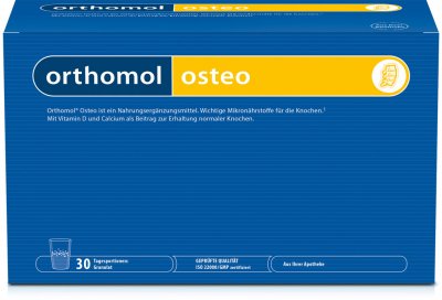 Купить orthomol osteo (ортомол остео), порошок саше 15г, 30 шт бад в Кстово