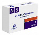Купить атомоксетин канон, капсулы 60мг, 7 шт в Кстово