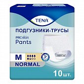 Купить tena proskin pants normal (тена) подгузники-трусы размер m, 10 шт в Кстово