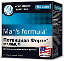 Купить man's formula (мен-с формула) потенциал форте maximum, капсулы 15 шт бад в Кстово