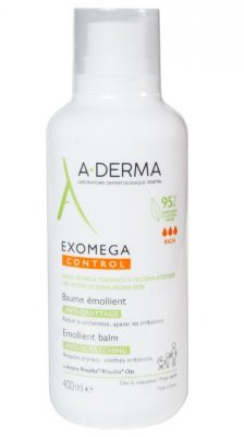 Купить a-derma exomega control (а-дерма) бальзам смягчающий для лица и тела, 400мл в Кстово