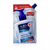 Купить aura (аура) дерма протект крем-мыло антибактериальное протект+ 500 мл в Кстово