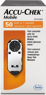 Купить тест-кассета accu-chek mobail (акку-чек) 50 шт в Кстово
