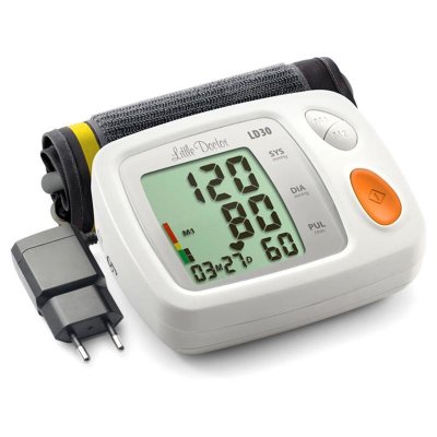 Купить тонометр автоматический little doctor (литл доктор) ld-30, с адаптером, индикатором аритмии и большим дисплеем в Кстово