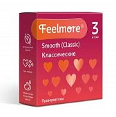 Купить feelmore (филлморе) презервативы гладкие классические, 3шт  в Кстово