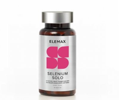 Купить elemax selenium solo (элемакс селен соло) таблетки, 60 шт бад в Кстово