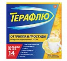 Купить терафлю от гриппа и простуды, порошок для приготовления раствора для приема внутрь, лимонный, пакетики 22,1г, 14 шт в Кстово