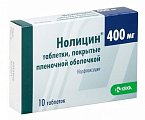 Купить нолицин, таблетки 400мг, 10 шт в Кстово