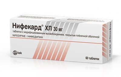 Купить нифекард xl, таблетки с модифицированным высвобождением, покрытые оболочкой 30мг, 60 шт в Кстово