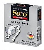 Купить sico (сико) презервативы extra safe с утолщенной стенкой, 3шт в Кстово