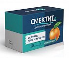 Купить смектит диоктаэдрический, порошок для приготовления суспензии для приема внутрь апельсиновый, пакет 3г, 10 шт в Кстово