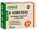Купить overvit (овервит) в-комплекс, капсулы 30шт бад в Кстово