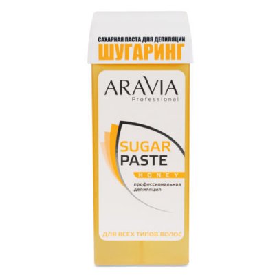 Купить aravia (аравиа) паста сахарная для депиляции очень мягкой консистенции медовая картридж 150г в Кстово