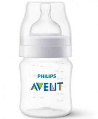 Купить avent (авент) бутылочка для кормления с рождения anti-colic с клапаном airfree 125 мл 1 шт (scy100/01) в Кстово