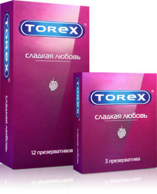 Купить презервативы торекс сладкая любовь, №3 (кит ооо, россия) в Кстово