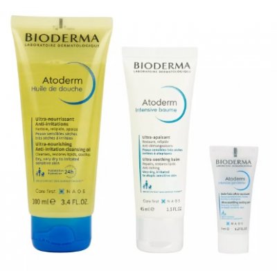 Купить bioderma atoderm (биодерма) набор для лица и тела: комплекс для ухода за атопичной кожей в Кстово