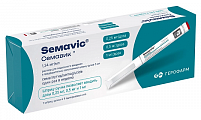 Купить семавик, раствор для подкожного введения 0,25/0,5/1 мг/доза, шприц-ручка 3мл в комплекте с иглами - 9шт в Кстово