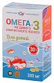 Купить салмоника омега-3 из дикого лосося для детей с 3-х лет, капсулы 300мг, 84 шт бад в Кстово