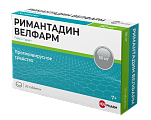 Купить римантадин-велфарм, таблетки 50мг, 20 шт в Кстово