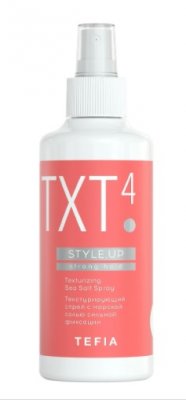 Купить тефиа (tefia) syle up спрей текстурный для волос сильной фиксации морская соль, 250мл в Кстово