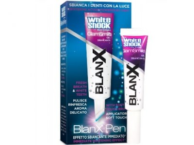 Купить бланкс (blanx) зубная паста white shock отбеливающий гелевый карандаш для зубов, 12мл в Кстово