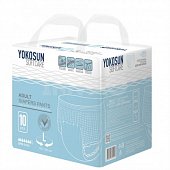 Купить yokosun (йокосан) подгузники-трусики для взрослых размер l (объем 100-140см) 10 шт в Кстово