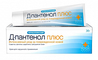 Купить д-пантенол плюс крем для наружного применения антисептический, туба 30г в Кстово