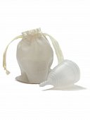 Купить онликап (onlycup) менструальная чаша серия лен размер l, белая в Кстово