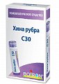 Купить хина рубра с30, гомеопатический монокомпонентный препарат растительного происхождения, гранулы гомеопатические 4 гр  в Кстово
