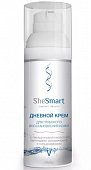 Купить shesmart (шисмарт) крем дневной для глубокого восстановления кожи с гиалуроновой кислотой, пептидами, ниацинамидом и витамином е, 50мл в Кстово