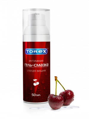 Купить torex (торекс) гель-смазка интимный спелая вишня, флакон-дозатор 50мл в Кстово