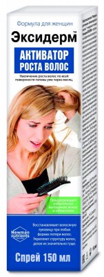 Купить эксидерм формула для женщин средство для роста волос 150мл (спрей) в Кстово