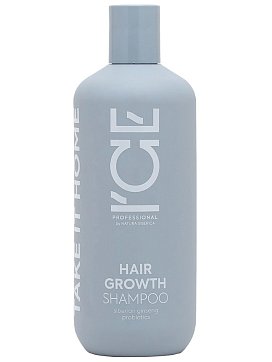 Натура Сиберика ICE Professional by шампунь для волос Стимулирующий рост волос Hair Growth, 400мл