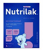 Купить нутрилак (nutrilak) премиум безлактозный молочная смесь с рождения, 350г в Кстово