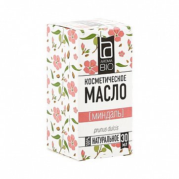Масло косметическое миндаль AromaBio (АромаБио), 30мл