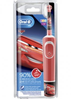Купить oral-b (орал-би) электрическая зубная щетка vitality kids d100 413 2k cars (блистер) в Кстово