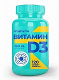 Ирисфарма (Irispharma) Витамин Д3 2000МЕ, веган-капсулы, 120шт БАД