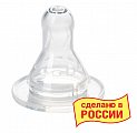 Курносики соска силиконовая классическая медленный поток с 0 мес 1 шт (12053)