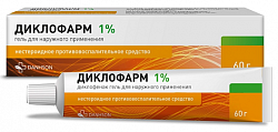 Купить диклофарм, гель для наружного применения 1%, 60 г в Кстово