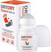Купить драйдрай (dry dry) классик ролл-он дезодорант-антиперспирант от обильного потоотделения 35 мл в Кстово